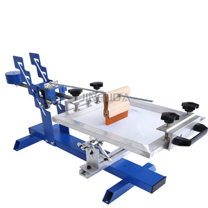 Manual Bottle and Cylinder Screen Printing Machine for Card Paper Label Printing