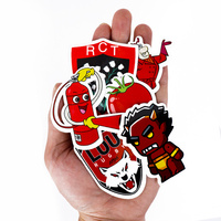 Impresión Personalizada de Stickers de Vinilo Impermeables Decorativos Troquelados y Etiquetas Adhesivas de PVC