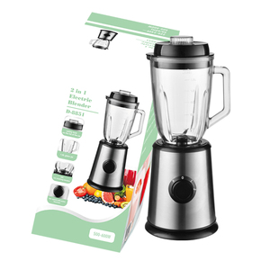 <span class=keywords><strong>Licuadora</strong></span> de Mesa Eléctrica Portátil Manual, <span class=keywords><strong>Mini</strong></span> <span class=keywords><strong>Licuadora</strong></span> con Botón de Presión, <span class=keywords><strong>Vaso</strong></span> de Vidrio/Plástico, Fácil de Usar para Hoteles - Product Image 3