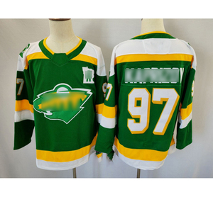 Camiseta de Hockey Estilo <span class=keywords><strong>NHL</strong></span> Personalizada, Roja, Blanca o Azul con Rayas Naranjas, Cuello en V, para Hombres, Mujeres y Jóvenes - Product Image 6