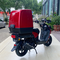 2026 nouveau Design BWS-DE livraison d'essence nourriture motos refroidi par air 150cc vitesse maximale 85 km/h frein à disque avant gaz cyclomoteur CDI