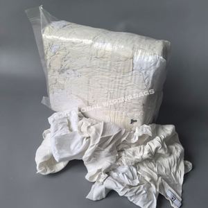 Paños de Limpieza Industriales Resistentes, Paños de Felpa Blancos Súper Absorbentes, Tela 100% Algodón para Limpieza - Product Image 1