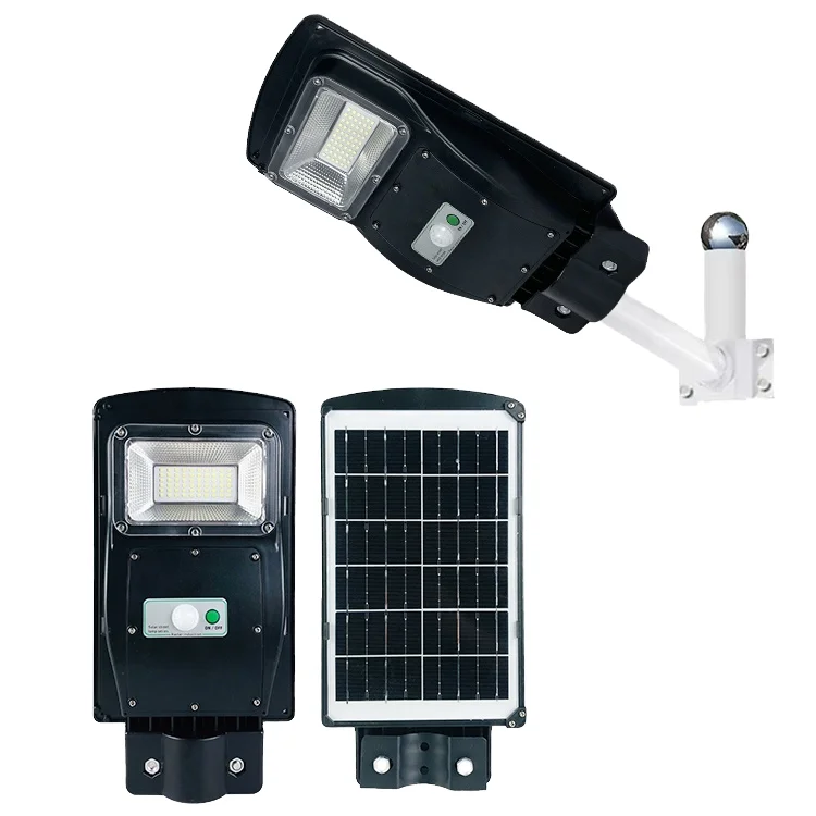 IP65 Solar All-in-One LED Street Light for Highway 100-300W Motion Sensor & Remote Control 50000 Hours Lifespan Battery