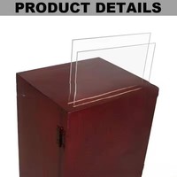 Nouveau style cercueil triangulaire occidental en bois massif pour cendres d'animaux de compagnie, cercueil funéraire pour chat, fournitures commémoratives