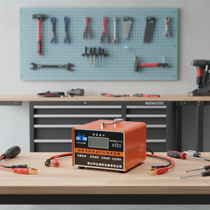Caricabatterie Portatile per Veicoli Elettrici 10A Regolabile 100-200W DC12V/24V per Nissan/<span class=keywords><strong>BMW</strong></span> con Display LED e Protezioni Multiple - Product Image 3