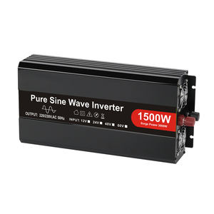 Onde sinusoïdale pure 1500W DC24V à AC220V avec écran LCD 2 prises ca 2 <span class=keywords><strong>convertisseur</strong></span> de tension USB pour camping-car maison hors réseau onduleur - Product Image 5