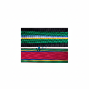 Cinta de Moire de medalla de alta calidad OEM para decoración de medallas de barras de rango Premios y decoraciones de exploradores - Product Image 1