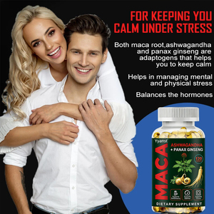 ผลิตภัณฑ์เสริมอาหารสมุนไพรอัศวคันธา แพนแอ็กซ์ จินเส็ง แบรนด์ส่วนตัว ช่วยเสริมสร้างสมรรถภาพทางร่างกาย พร้อมสารสกัดจากรากมาคาในรูปแบบซอฟต์เจล สำหรับผู้ใหญ่ - Product Image 4