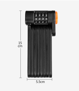 Neues Produkt diebstahls icherung kabel ลูกกลิ้ง hoch leistungs klappbares fahrads chloss <span class=keywords><strong>starker</strong></span> legierung - Product Image 3