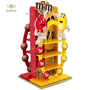 Cửa hàng bán lẻ kim loại nhỏ sô cô la đồ ăn nhẹ Bảng thực phẩm hàng đầu Kệ dây Countertop hiển thị giá - Product Image 2