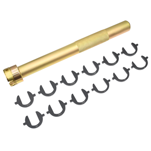 13-Piece Steel Inner Tie Rod End <strong>Removal</strong> Tool Kit Set with 12 Crowfoot Adapters - Product Image 2