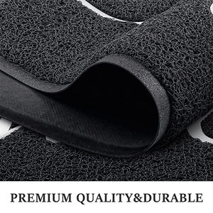 <b>Waterproof</b> Anti-Slip Modern Custom Design PVC Coil Reversible Doormat for Indoor <b>Outdoor</b> Entrance Home Use - Product Image 4