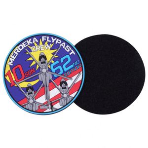Parches de PVC Suaves, Diseños Personalizados, Parches de PVC Impermeables, Apliques con Logotipo, Fabricación OEM, Accesorios de PVC Termoadhesivos para Ropa - Product Image 1