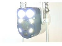 Caméra d'inspection de canalisation avec periscopie HD 4MP, zoom optique 30X, mise au point automatique, tige télescopique et éclairage LED réglable