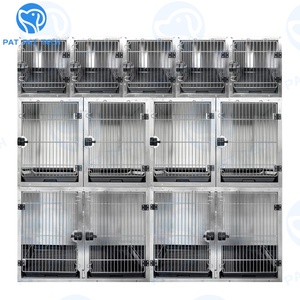 Lồng chó thiết kế mới, làm theo yêu cầu, chất liệu thép không gỉ, dùng trong nhà, dành cho thú cưng cỡ nhỏ, trung bình và lớn - Product Image 1