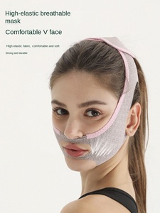 Masque amincissant pour le <span class=keywords><strong>visage</strong></span> OEM, lifting, resserrement, bandage en forme de V, réducteur de double menton, <span class=keywords><strong>anti</strong></span>-<span class=keywords><strong>rides</strong></span>, raffermissant, sculptant les plis nasogéniens - Product Image 4