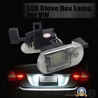 Nouvelle lampe de plaque d'immatriculation arrière LED 12V pour VW Beetle 02-05 Bora Variant 98-05 Skoda Fabia 00-08