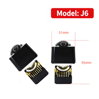 IDISON J6 Vente en gros Module matriciel LED 12V 1,5'' Phares auto bifocaux 45W 6000K Lentille de projecteur pour voiture BMW