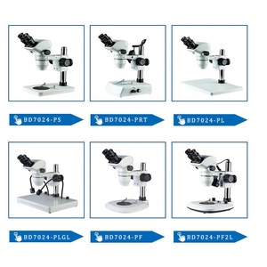 BD7024-PS 10X-120X <strong>Binocular</strong> Zoom China Stereo <strong>Microscope</strong> with Optional Illumination - Product Image 4