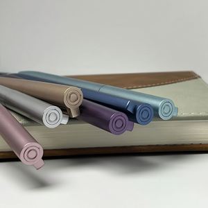 <b>Multicolor</b> Screen Printed Logo Promotional Ballpoint <b>Pen</b>-Twisted Design Stylish Gift for Students & Office Use - Product Image 3