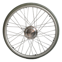 Moteur de roue à moyeu sans balais électrique personnalisé DC 24v 36v 48v 72v 350w 500w 1000w 1500w Kit de conversion de vélo électrique Pièces de vélo électrique