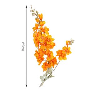 2023 Factory Price Dephinium Bridal <b>Bouquet</b> Real Touch Silk <b>Artificial</b> Flower for Wedding - Product Image 2