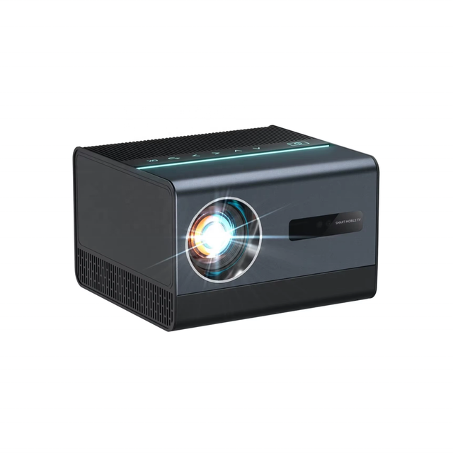 Auto Focus Android 12 System 1200ANSI Lumens 2+32G WiFi 6 Full HD 1080p 3D 4K LED Video Portable Outdoor Movie Home Projector