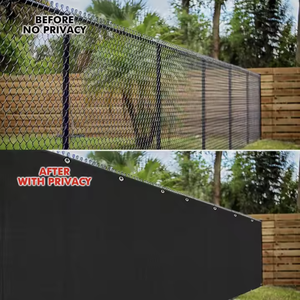 Nhiệm vụ nặng nề màn hình riêng tư 4 'x 50' hàng rào che bóng với nhôm grommets - Product Image 4