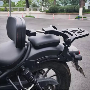 Pour Honda CM300 500 CL300 <span class=keywords><strong>Scooter</strong></span> électrique dossier pliant arrière taille Support motos facile Modification sièges dossiers - Product Image 2