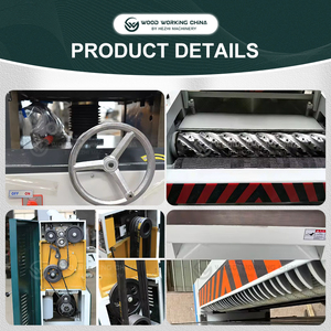 Raboteuse électrique à bois à face unique, portable et automatique, combinant <span class=keywords><strong>rabot</strong></span> et dégauchisseuse - Product Image 2