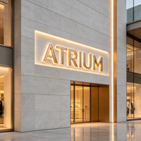 Lettres de l'alphabet en acrylique avec éclairage LED pour voitures, entreprises, maisons et publicité en centre commercial - Lettres en relief LED alimentées par courant alternatif