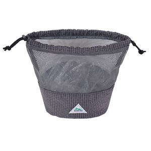 OEM Customized Mesh <b>Drawstring</b> Bag Breathable Camping Storage <b>Pouch</b> Ripstop Fabric Gear Organizer Private cosmetic Bag - Product Image 3