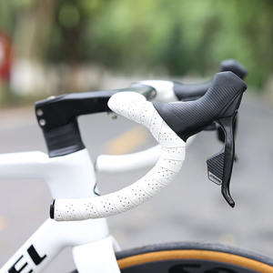 <span class=keywords><strong>Manillar</strong></span> de Bicicleta de <span class=keywords><strong>Carretera</strong></span> CG de Fibra de <span class=keywords><strong>Carbono</strong></span>, <span class=keywords><strong>Manillar</strong></span> Curvo de 28.6mm con Cableado Interno, Aerodinámico y Cortavientos - Product Image 6
