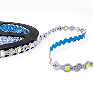 Bande LED <span class=keywords><strong>flexible</strong></span> IP54 PCB 6,5 mm SMD 2835, 60 LED par mètre, en forme de S, 12 V CC pour lettres lumineuses et logos illuminés - Product Image 6