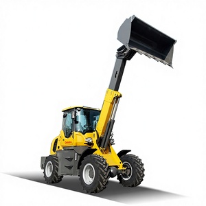 Carregador de Fardos de Feno com Tração nas Quatro Rodas e Lança Telescópica de Duas Seções para Motor, 1 Ano de Garantia, para Operações Agrícolas e Pecuárias - Product Image 1