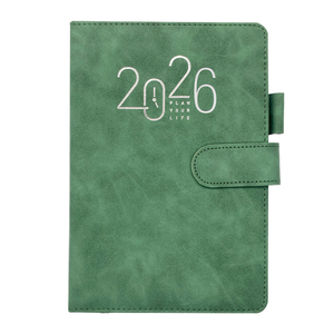 2026 Custom Hardcover <b>A5</b> Notebook Promotional Leather Sewing Binding Journal Pen Holder Business OEM Sublimation <b>Diary</b> - Product Image 1