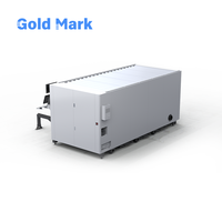 Machine de découpe laser à fibre plate GOLDMARK à plateforme unique avec structure portique, fonctionnement stable pour acier au carbone et inoxydable