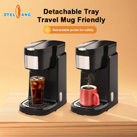 Cafetière Keurig OEM Guandong Foshan Stelang, cafetière personnelle multicolores avec machine à dosettes K-Cup pour hôtels et foyers