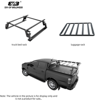 Conception et modification personnalisées d'accessoires tout-terrain pour les camions pick-up avec porte-bagages en aluminium