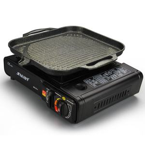 Nouveau Aluminium Coréen barbecue jardin utilisé baril de <span class=keywords><strong>charbon</strong></span> de <span class=keywords><strong>bois</strong></span> barbecue plaque blackstone plancha pour tables de cuisson à gaz cuisinière à induction - Product Image 4