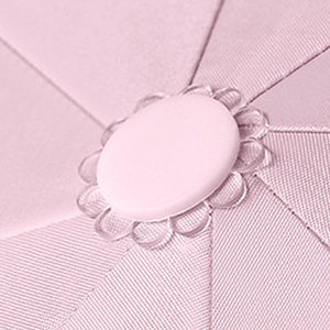 Hiện đại sang trọng Phụ Nữ Chống UV màu đen tráng tự động mở 3 gấp ô không thấm nước di động dù che - Product Image 3