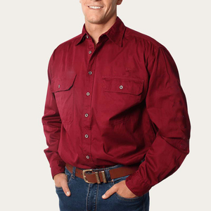 Button Embroidered <strong>Western</strong> Style Flame Resistant <strong>Western</strong> Show Custom Mechanic Button Down High <strong>Western</strong> Attire <strong>Western</strong> Shirts - Product Image 2