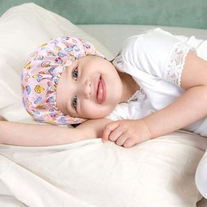 Bonnets en satin pour enfants, ajustables et réversibles, doux et colorés, pour tous les jours, toutes saisons, pour enfants, adolescents et tout-petits - Product Image 2