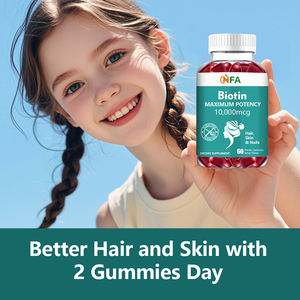 อาหารเสริมสารสกัดไบโอตินออร์แกนิกช่วยให้ผมและผิวหนังดีขึ้นเยลลี่ไบโอติน - Product Image 5
