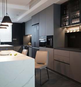 Fabricante de armarios de cocina modulares, armario de diseño personalizado - Product Image 1