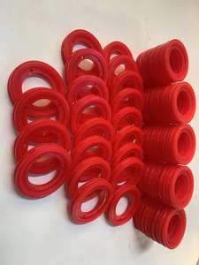 200*120*35,5mm PU Gummi Puley Rad Seil Säge maschine Schneidwerk zeuge Drahts äge Rad Form verarbeitung Service PU Schaum rad - Product Image 2