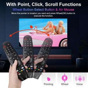 <span class=keywords><strong>Control</strong></span> Remoto Universal AN-<span class=keywords><strong>MR20GA</strong></span> con Voz y Bluetooth, Reemplazo para Todos los Televisores LG <span class=keywords><strong>Smart</strong></span> <span class=keywords><strong>Magic</strong></span> 3D 4K - Product Image 4