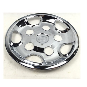 HIACE HOME use <span class=keywords><strong>para</strong></span> Toyota Coaster GOLDEN DRAGON Kast mini bus Cubierta de rueda de acero inoxidable con <span class=keywords><strong>tapacubos</strong></span> estándar nuevo 17,5 pulgadas - Product Image 1