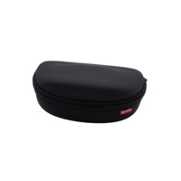 Étui pour lunettes de sport, étui pour lunettes de vélo, avec lentilles de rechange, mousse éponge, longueur 190 mm, largeur 120 mm, hauteur 70 mm