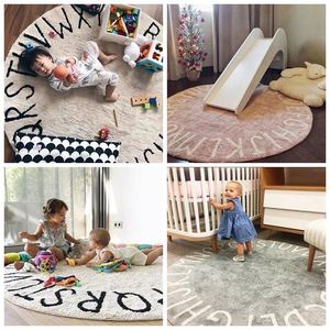 <span class=keywords><strong>Tappeto</strong></span> per <span class=keywords><strong>bambini</strong></span> antiscivolo moderno soffice tappeti di lusso per <span class=keywords><strong>bambini</strong></span> <span class=keywords><strong>tappeto</strong></span> circolare bianco tappeti rotondi per soggiorno - Product Image 3